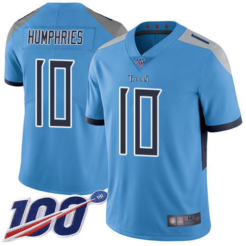 Tennessee Titans Limited Light Blue Men Adam Humphries Alternate Jersey NFL Football #10 100th Season Vapor Untouchable